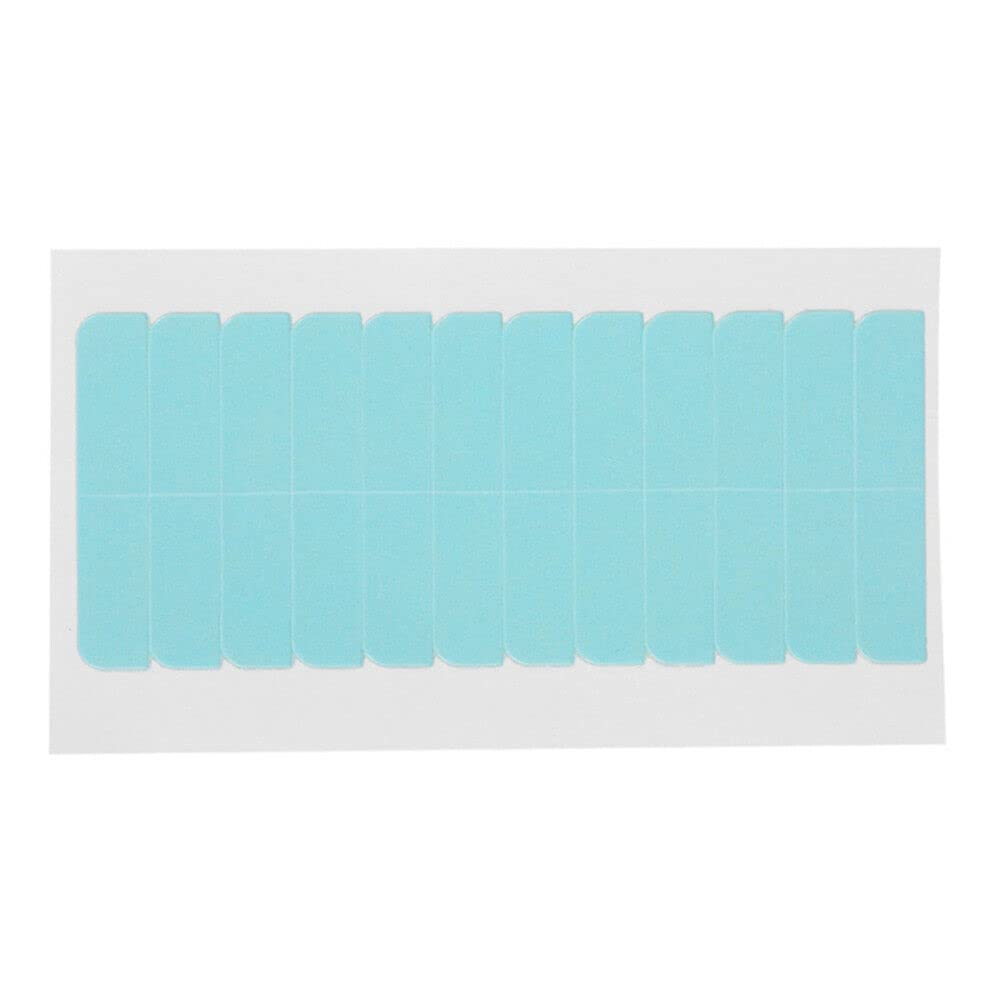 Pre Cut Double Side Super Blue Tapes for Hair Extension Waterproof Adhesiv 180Pc