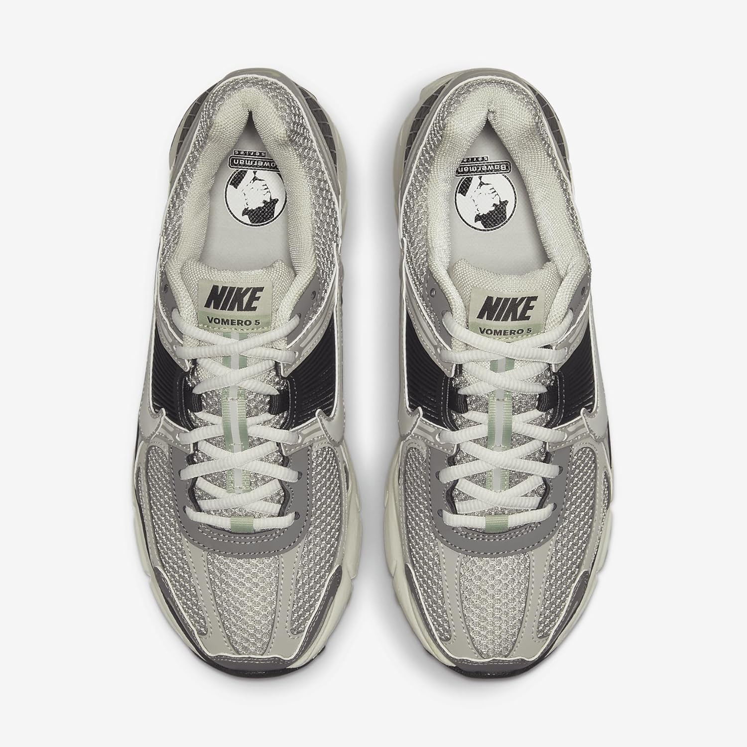 Nike Zoom Vomero 5 Women'S Shoes (FB8825-001, Cobblestone/Light Bone/Medium Ash/Light Bone) image number 4