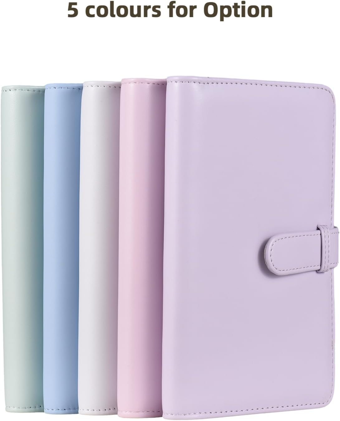 Daseeme Mini Photo Album Photo Book Album 108 Pockets 18 Pages for Fujifilm Instax Mini 11/9/ 8/ 7S/ 70/25/ 50S/ 90 Color Films Photo Camera Paper for Name Card Credit Card image number 3