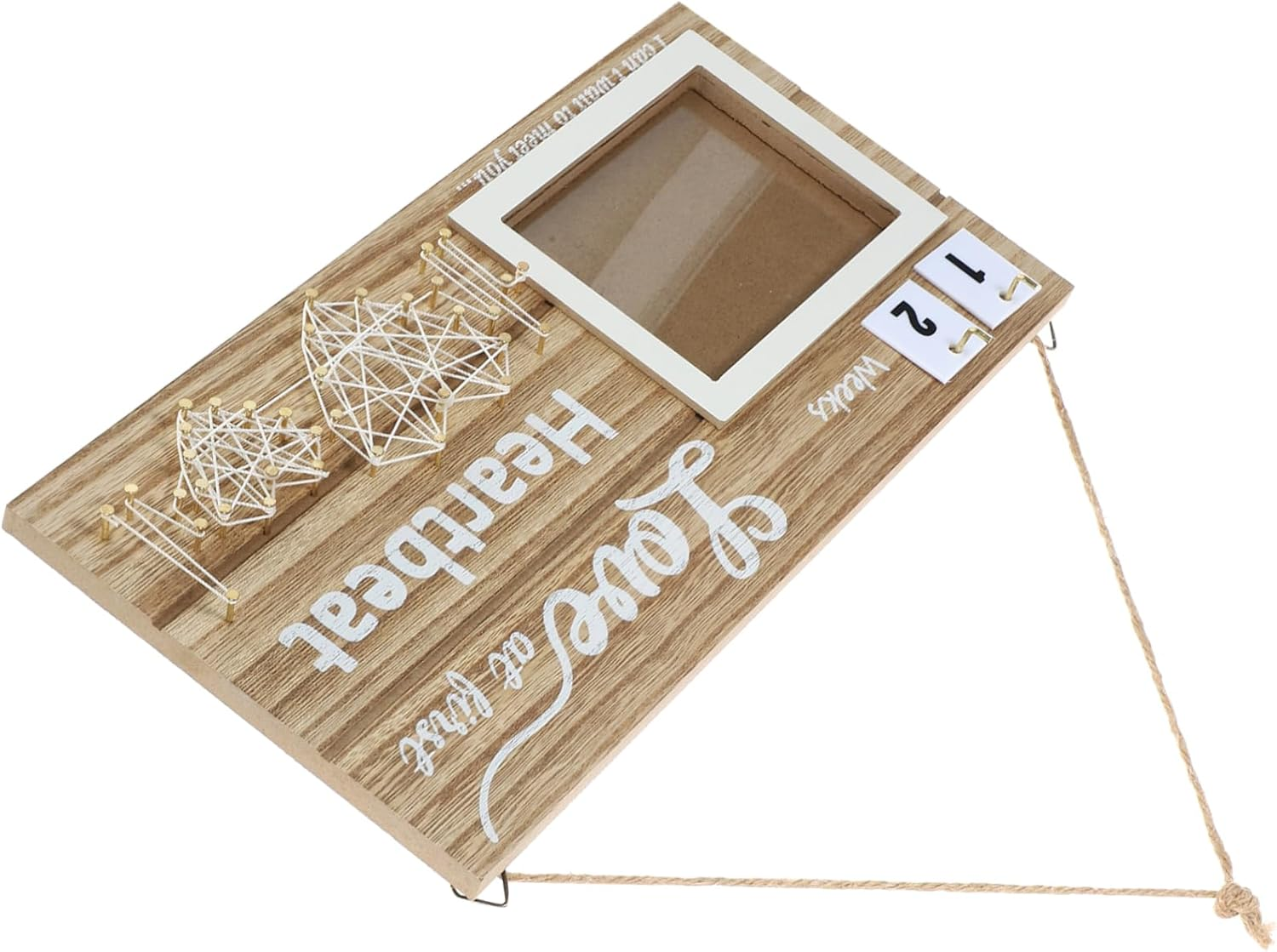 Yardwe Photo Display Frame for Sonogram for Showers Parents Nursery Decor Elegant Keepsake For image number 4