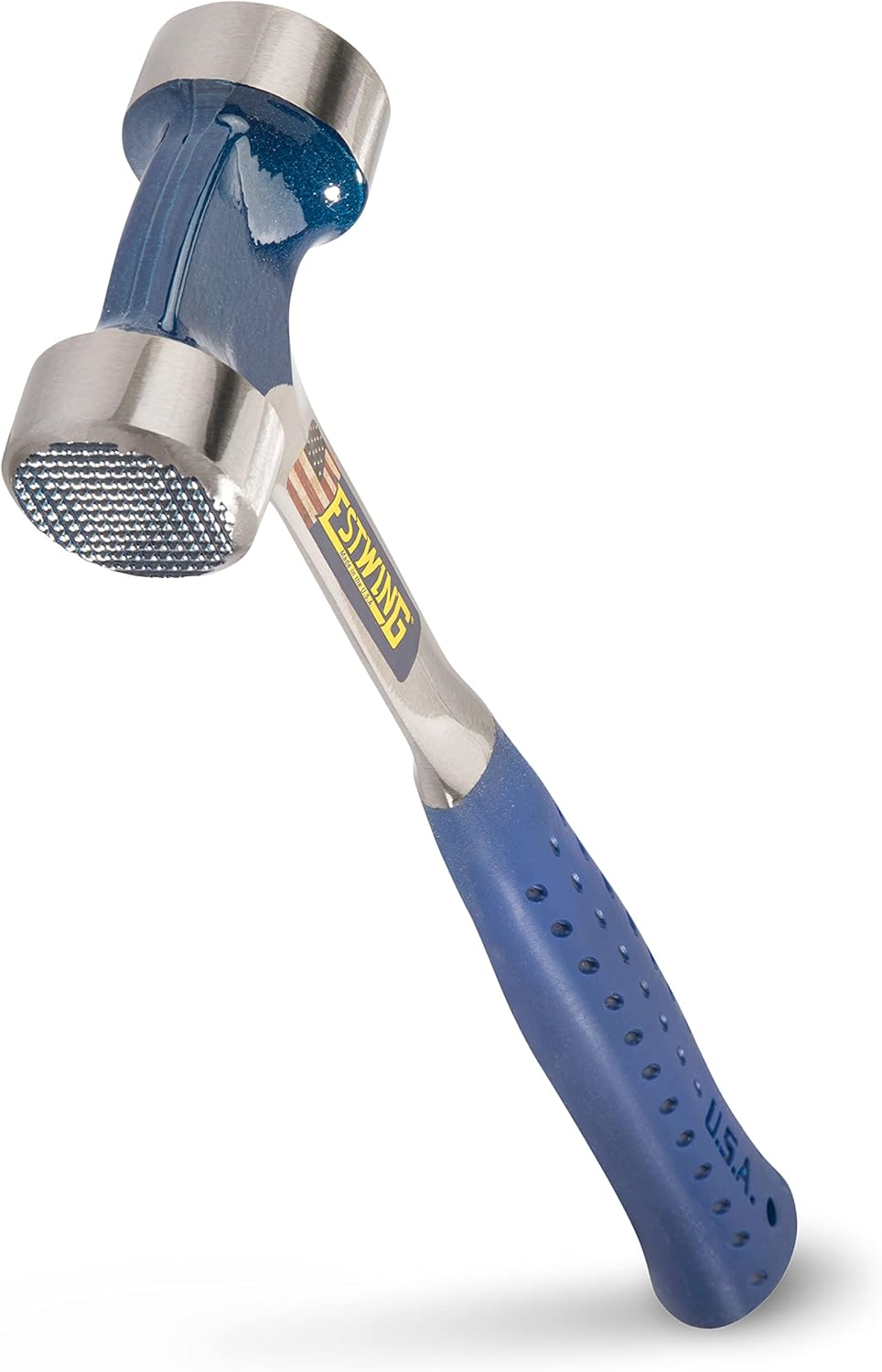 Estwing Lineman'S Hammer - 40 Oz Electrical Utility Tool with Smooth/Milled Face & Shock Reduction Grip - E3-40LM image number 2