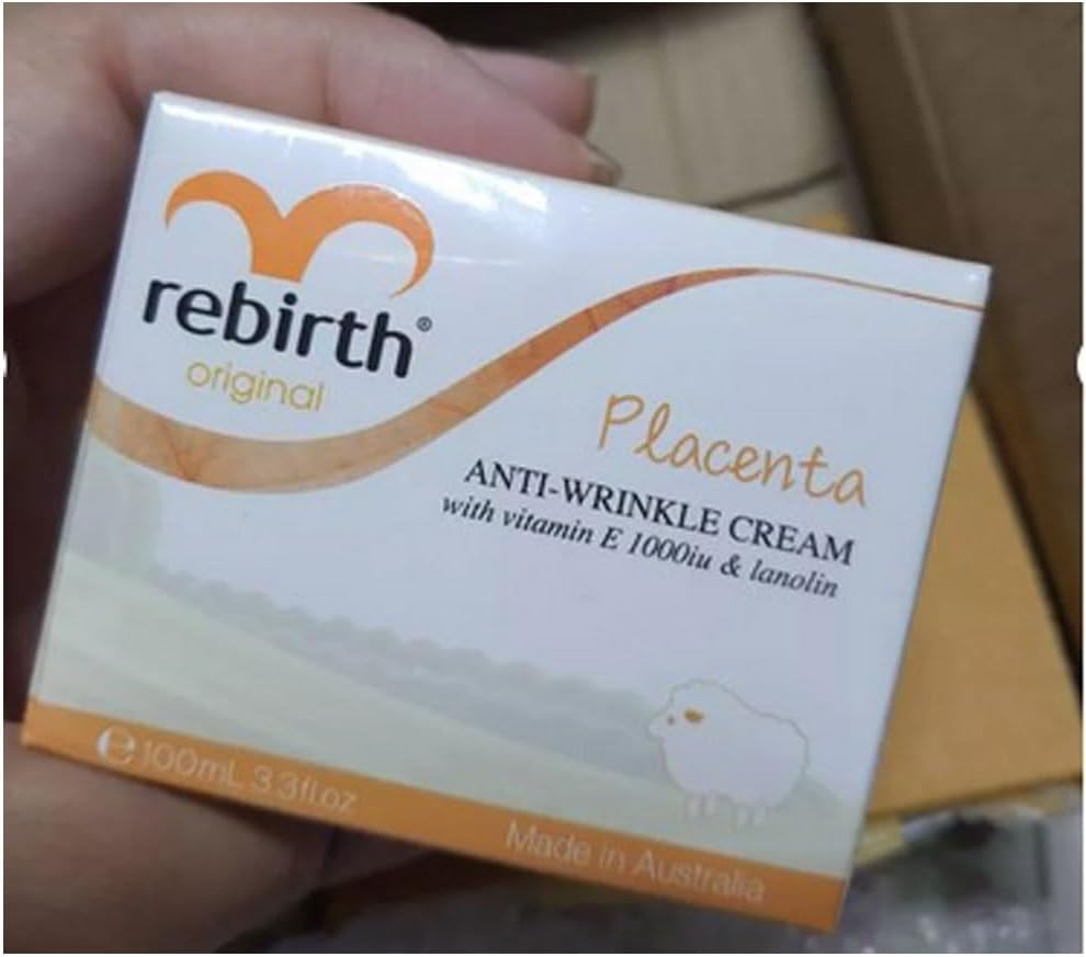 Lanopearl Rebirth Original Placenta Anti-Wrinkle Cream with Vitamin E & Lanolin 100Ml image number 2