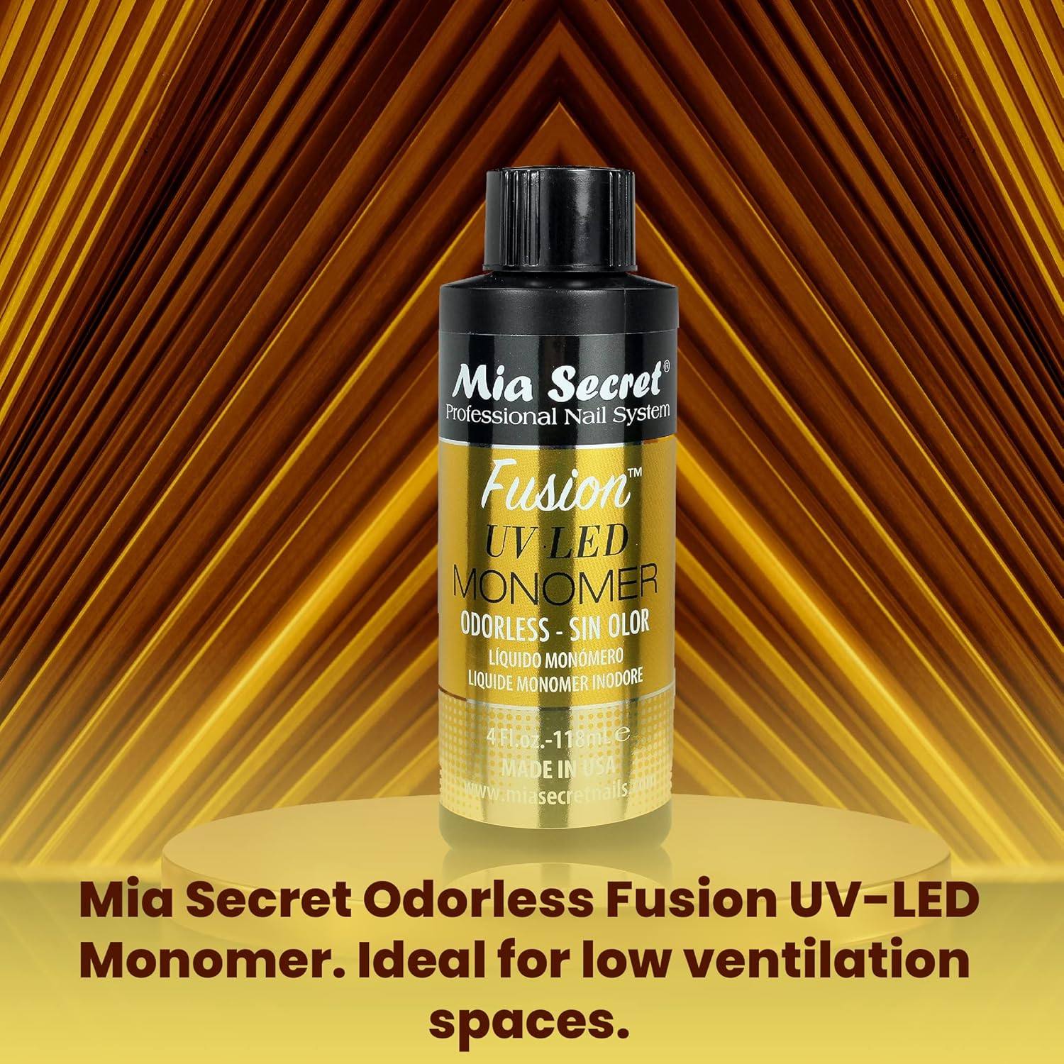 Mia Secret ODORLESS FUSION UV LED MONOMER 2Oz / 4Oz / 32Oz Pick Yours YOURSTORE4LESS (FUSION ODORLESS 4Oz) image number 3