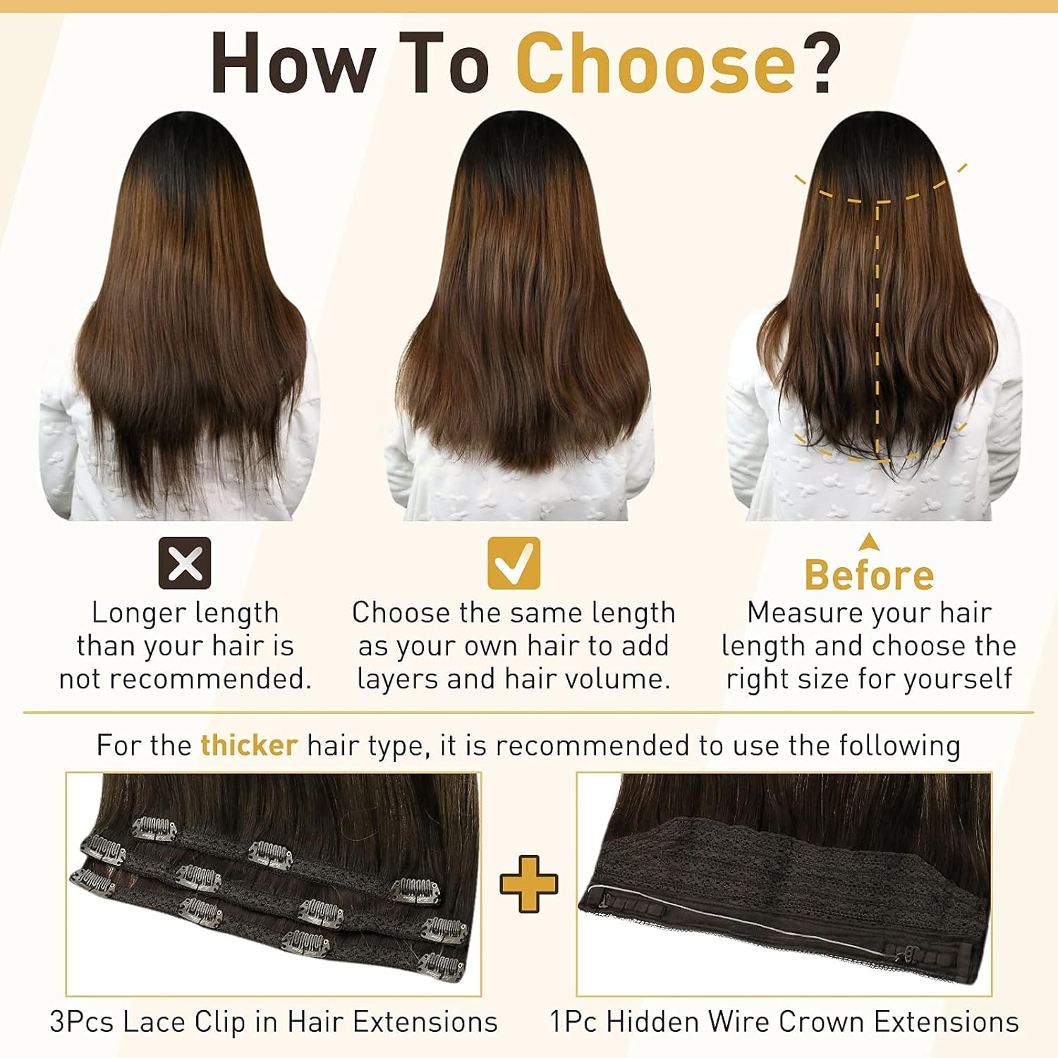 Full Shine 18Inch Width 11 Inch Fish Line Human Hair Extension Straight One Piece 80G off Black Double Weft Mircale Wire Fish Line Hair Extension Hairpiece image number 6