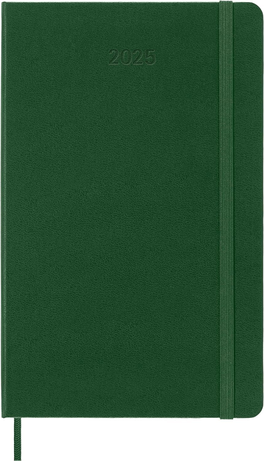 MOLESKINE- 2025-12 Month Weekly Notebook Hard Cover Diary - Large - Myrtle Green image number 6
