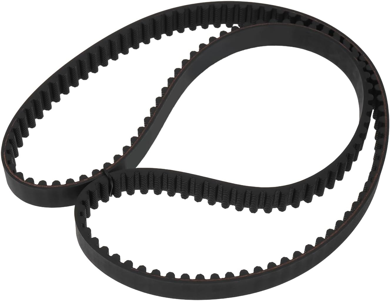 Ecsing 1Pc Lawn Mower Deck Timing Belt Tractor Belt Replacement 120-3335 1203335 265-610 Compatible with Toro Time Master with 30" Deck 20978 21199 44X3/4 Inch Black image number 3