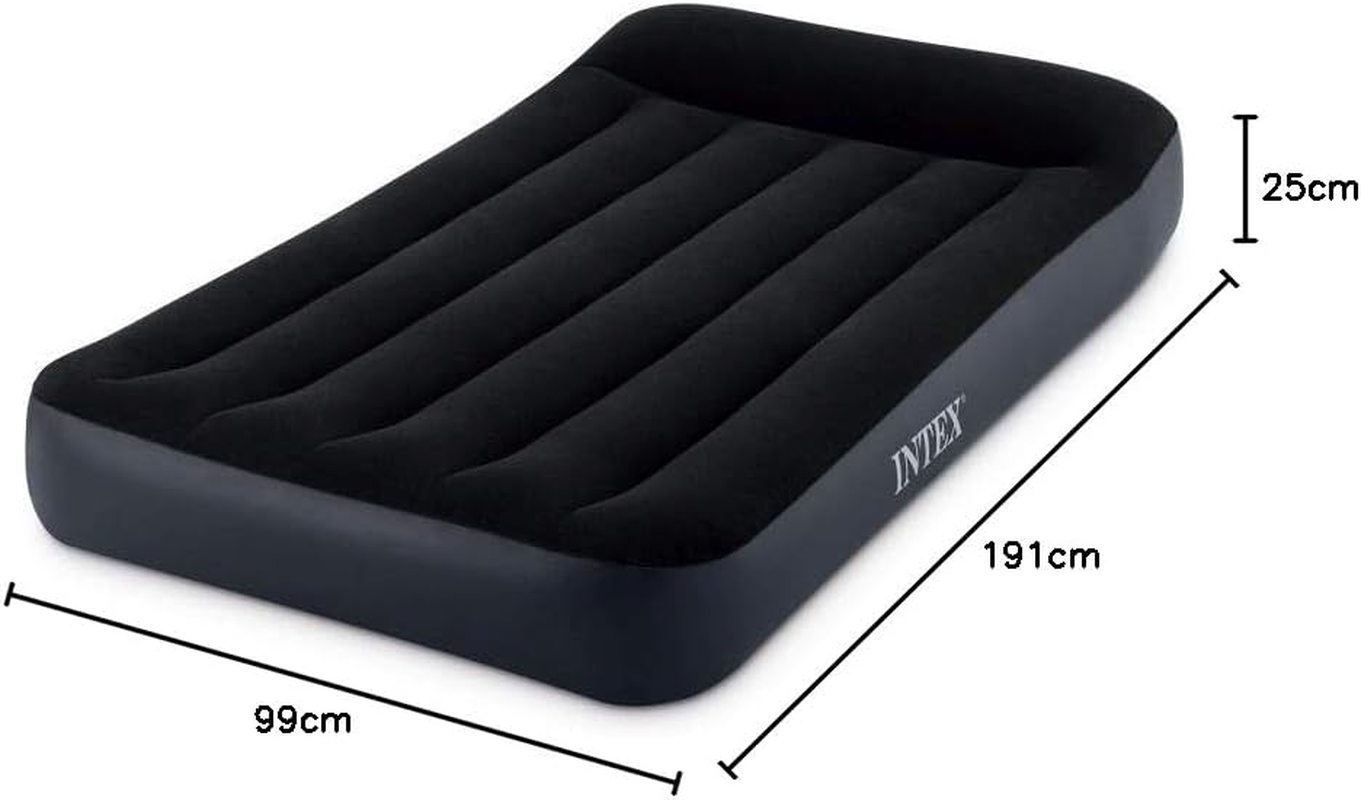 INTEX 64141 - Twin Dura-Beam Pillow Rest Classic Airbed, Size 99Cmx1.91Mx25Cm image number 4