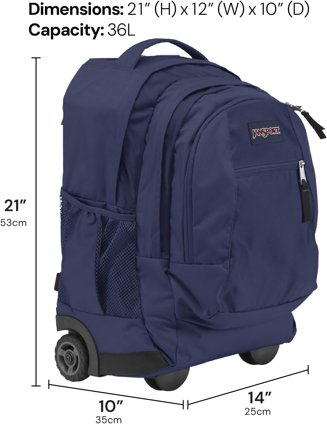 Jansport Driver 8 Core Series Wheeled Daypack image number 4