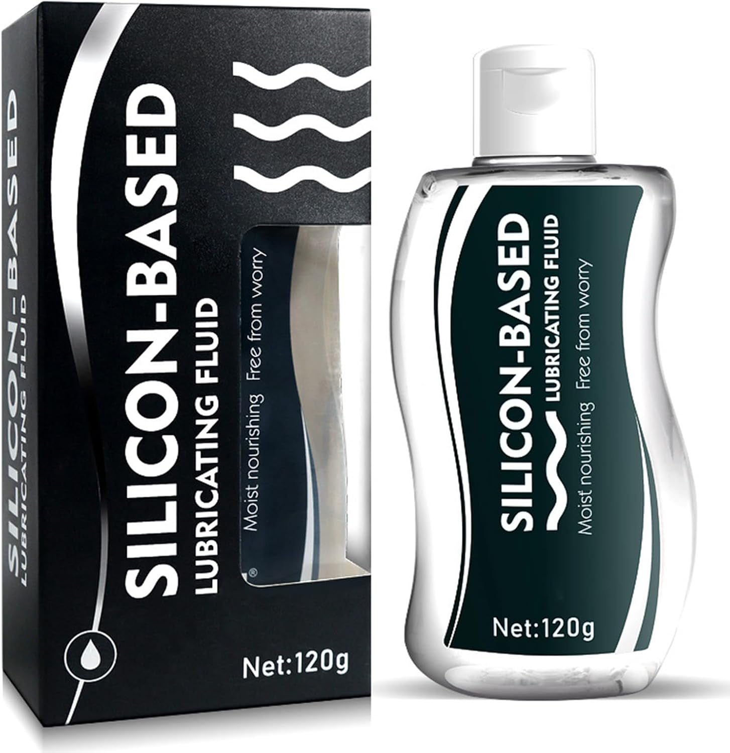 Personal Lubricant Silicone Based for Men, Women and Couples Body Safe Long-Lasting, Water-Resistant Adult Anal Waterproof Sex Lube image number 3