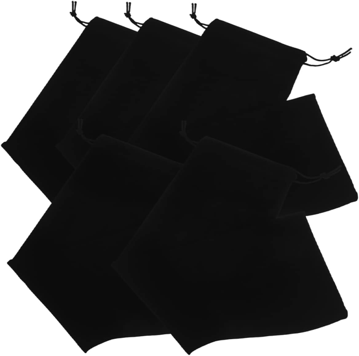 Curling Iron Storage Bag 5Pcs 12X44Cm Drawstring Hair Curler Pouch Portable Organizer for Travel Women&rsquo;S Hair Dryer Bag image number 2