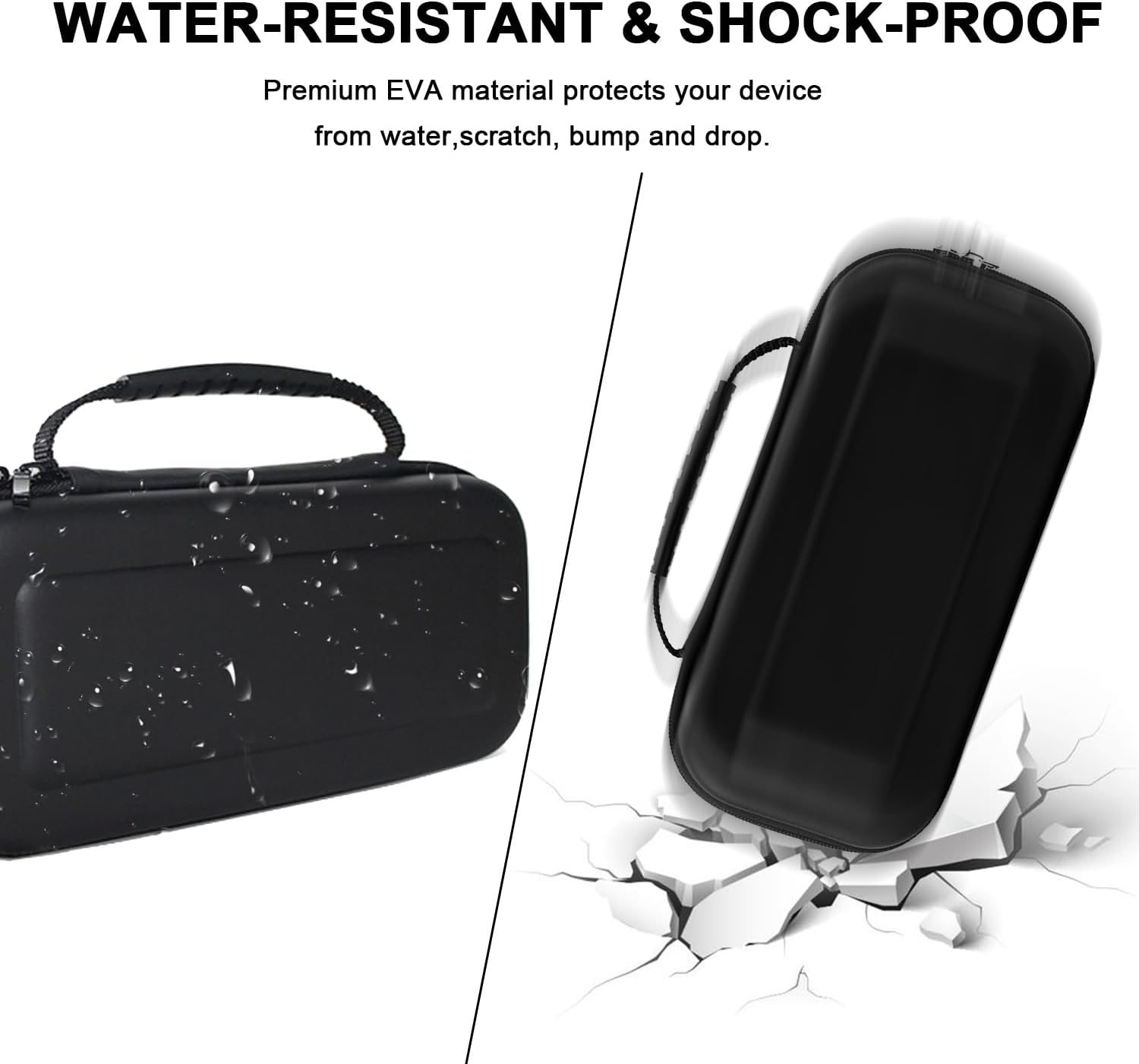 Carry Case for Switch OLED and for Nintendo Switch with 20 Game Cards Holder image number 6