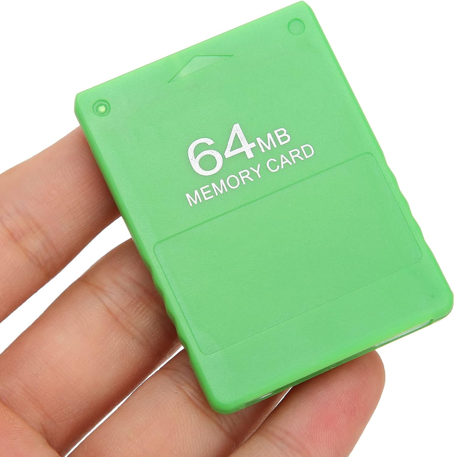 Pomya Memory Card FMCB Mcboot 64MB V1.966 for Console Games Sonyplaystation2, External Data Storage Card High Speed Video Games for Standard and Slim Line (Green)