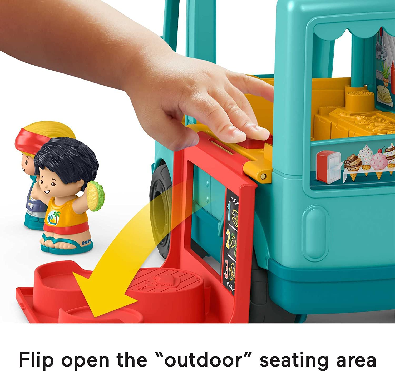 Fisher-Price Little People Serve It up Food Truck image number 2