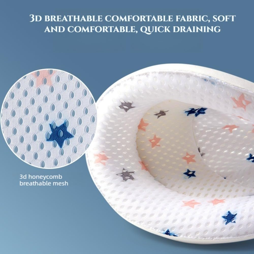Baby Bath Mat Newborn Adjustable Bath Net Foldable Bath Protector(Bath Tub Not Included) image number 4