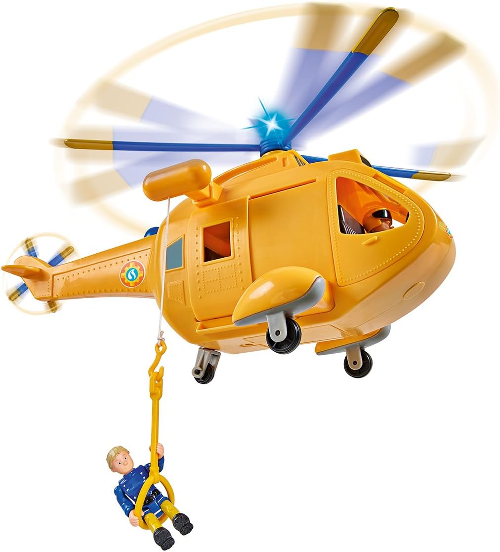 Fireman Sam. Sam Hubschrauber Wallaby II Mit Figur