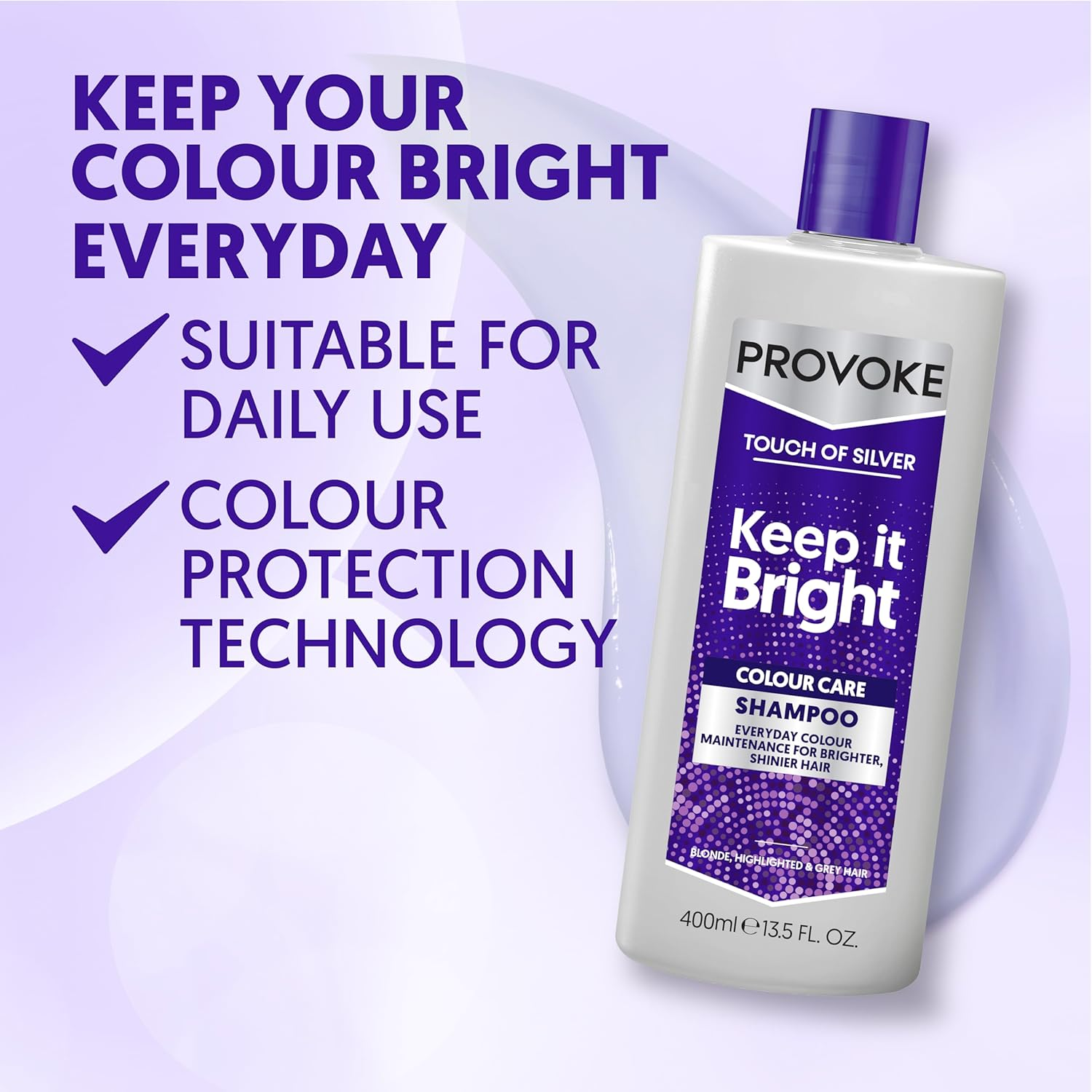 PRO:VOKE KEEP IT BRIGHT SHAMPOO 400ML