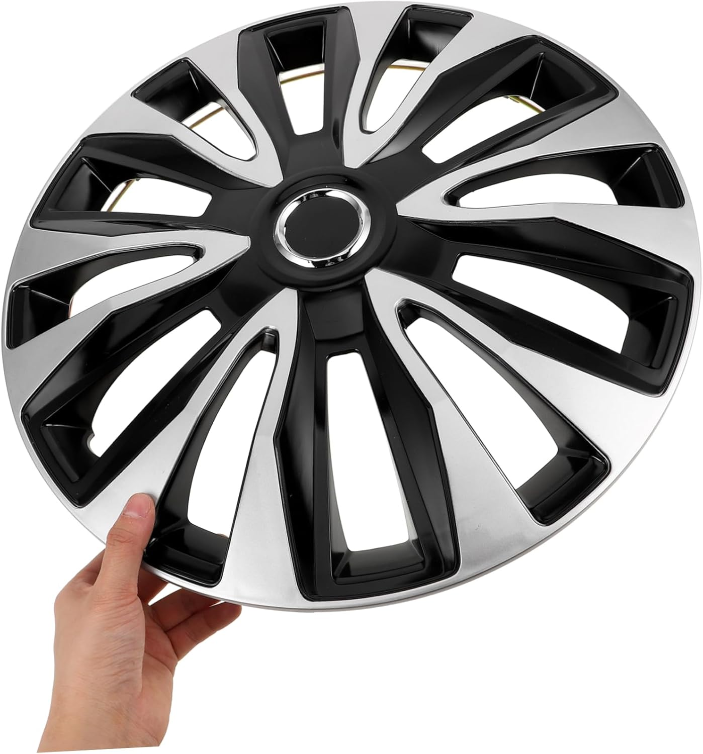 Zerodeko Abs Car Wheel Rim Cover Decorative Hubcap for Enhanced Vehicle Style Fits Models image number 4
