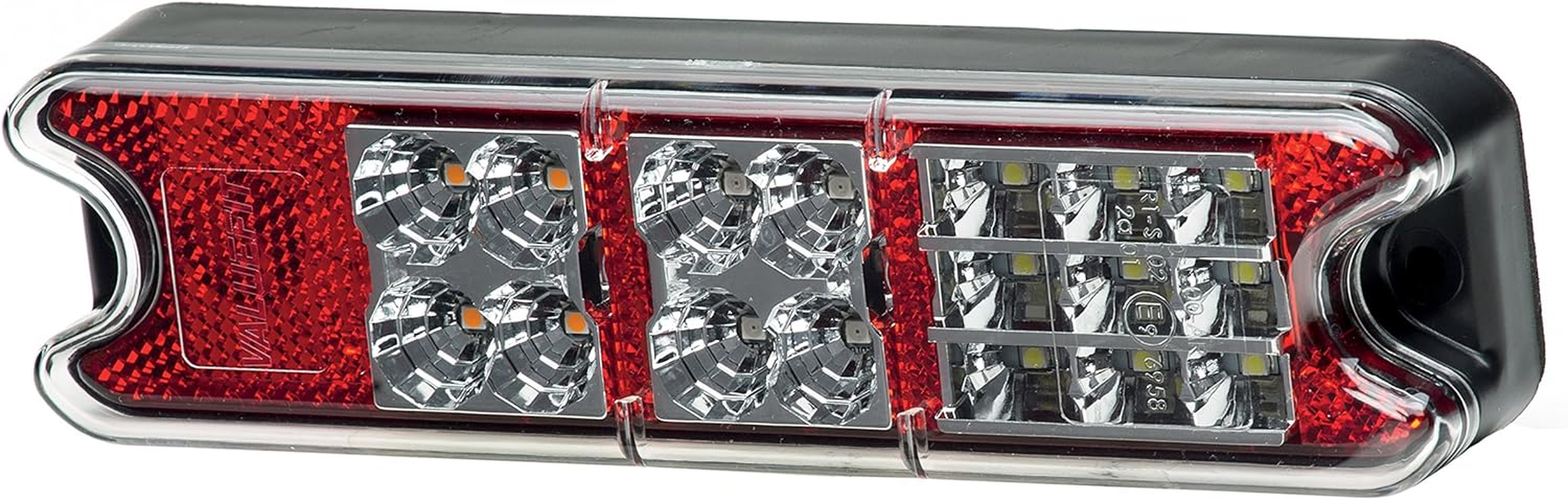 HELLA VALUEFIT 2VP 357 021-011 Rearlight - LED - 24/12V - Mounting/Bolted - Lens Colour: Red/Crystal Clear - Plug: Open Cable Ends - Left/Right - Quantity: 1 image number 4