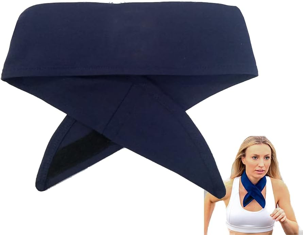 Ice Cool Neck Cooler Bandana, with 2 Smartice Cooling Strips, Enabling Prolonged Cool Comfort at Home, Work or Play (Pink (Plain)) image number 5