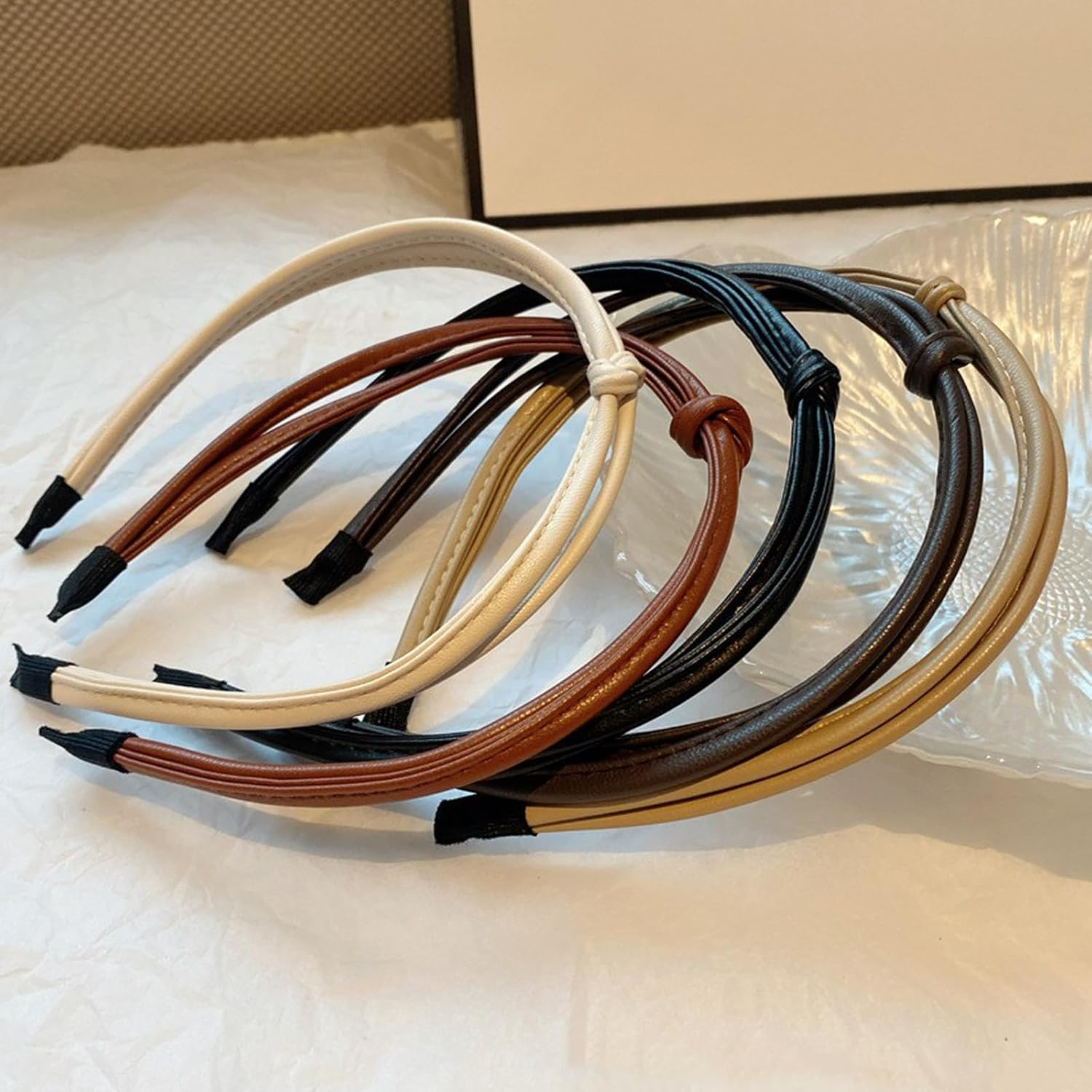 Whaleo Set of 5 Women'S Headband Women'S Costume Headband Hair Accessories Hair Band Thin Slim