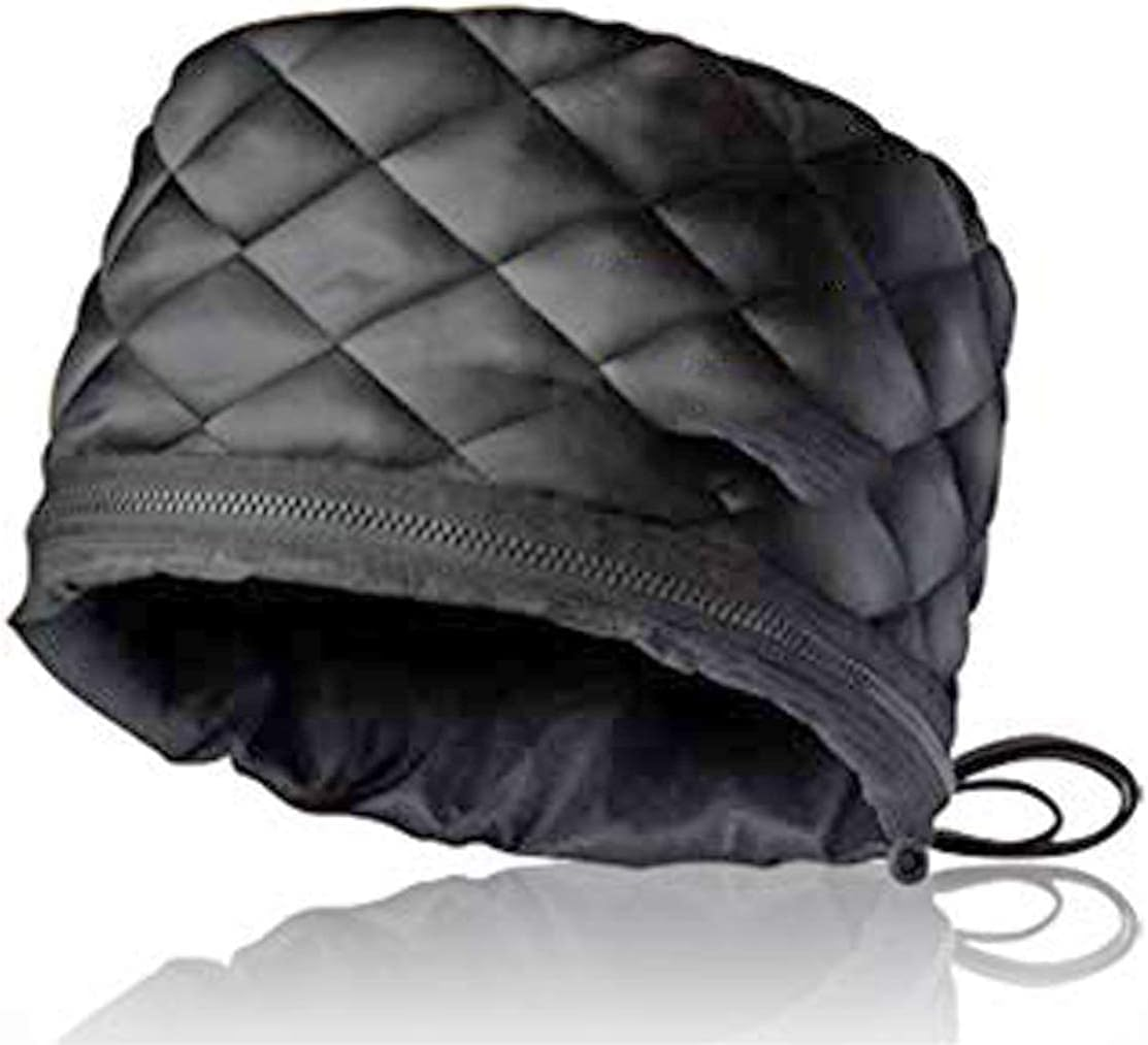 THEODORE Hair Care Thermal Head Spa Cap Treatment with Beauty Steamer Nourishing Heating Cap, Spa Cap for Hair, Spa Cap (BLACK)&hellip; image number 6