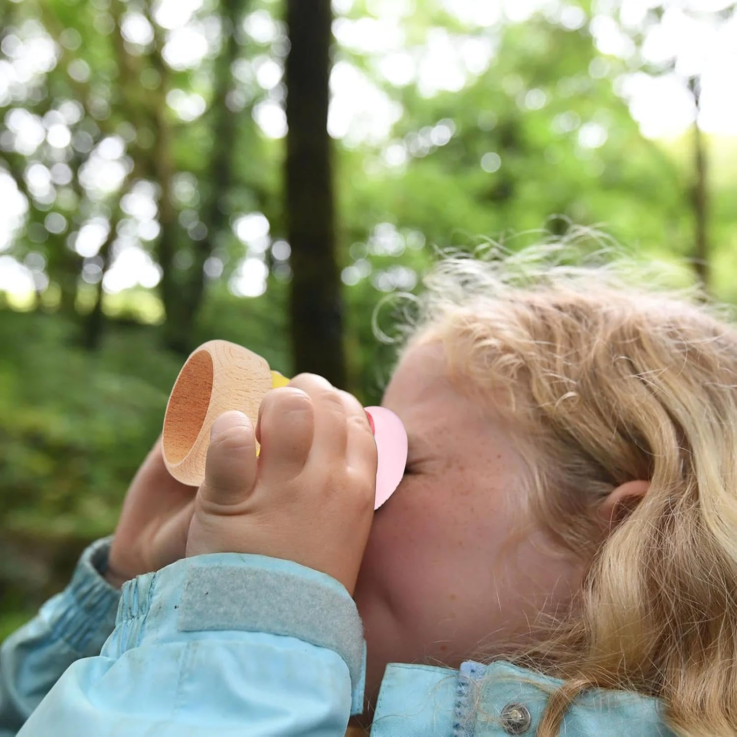 Wood Kaleidoscope | Rotating Kaleidoscope Toy Wooden,Rotating Kaleidoscope Toy Wooden for Boys and Girls image number 6