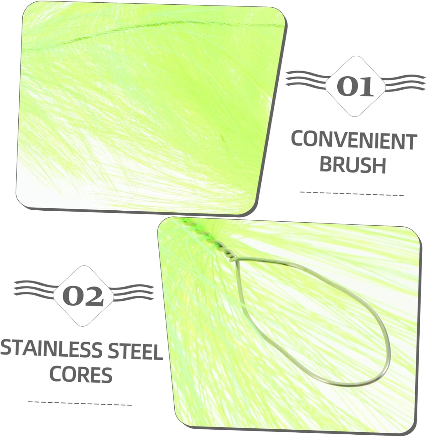 Balacoo Fish Breeding Grass with Stainless Steel Core Fish Tank Brush for Egg Hatching and Aquatic Pet Spawning Reliable Aquarium Hideout and Aquaculture