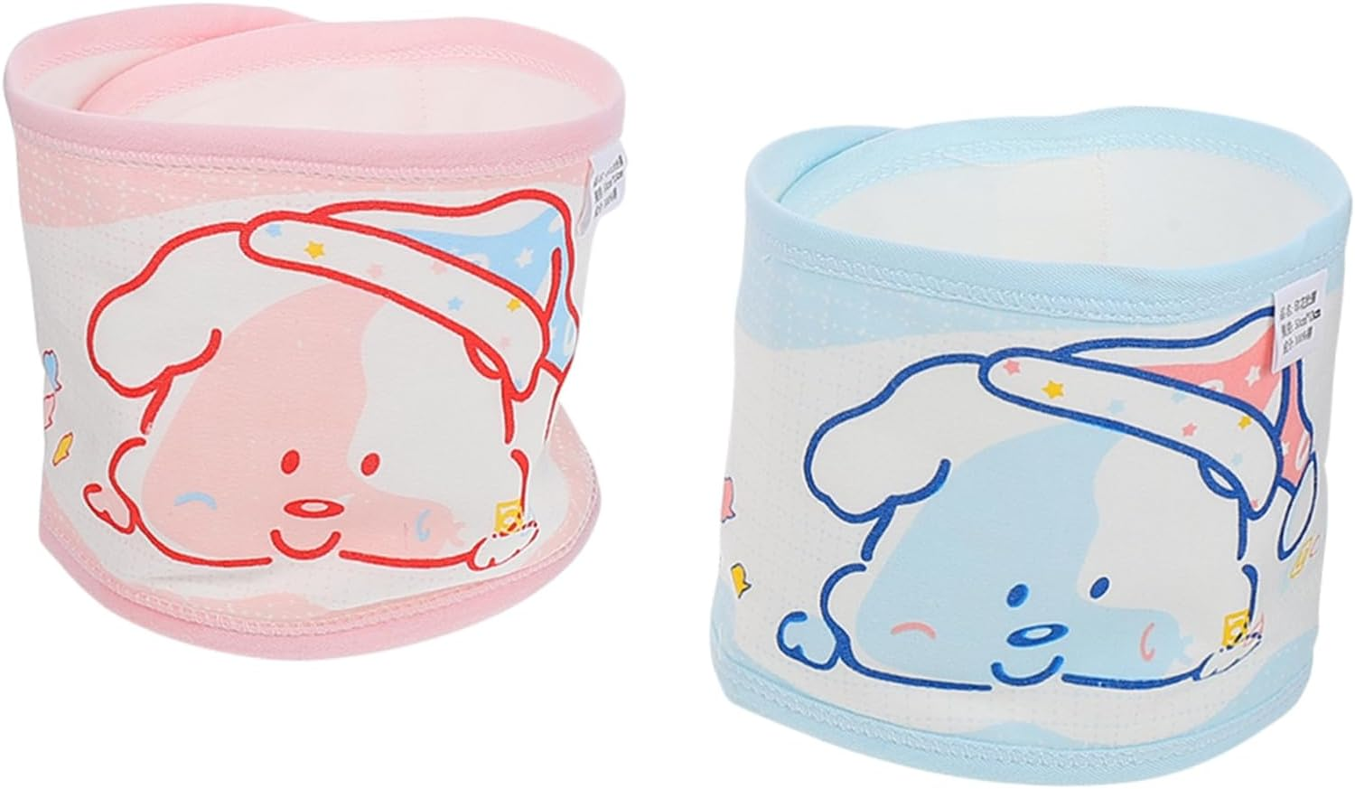 2Pcs Newborn Bellyband Cotton Umbilical Cord Protection Pregnancy Support Belt Tummy Band image number 4