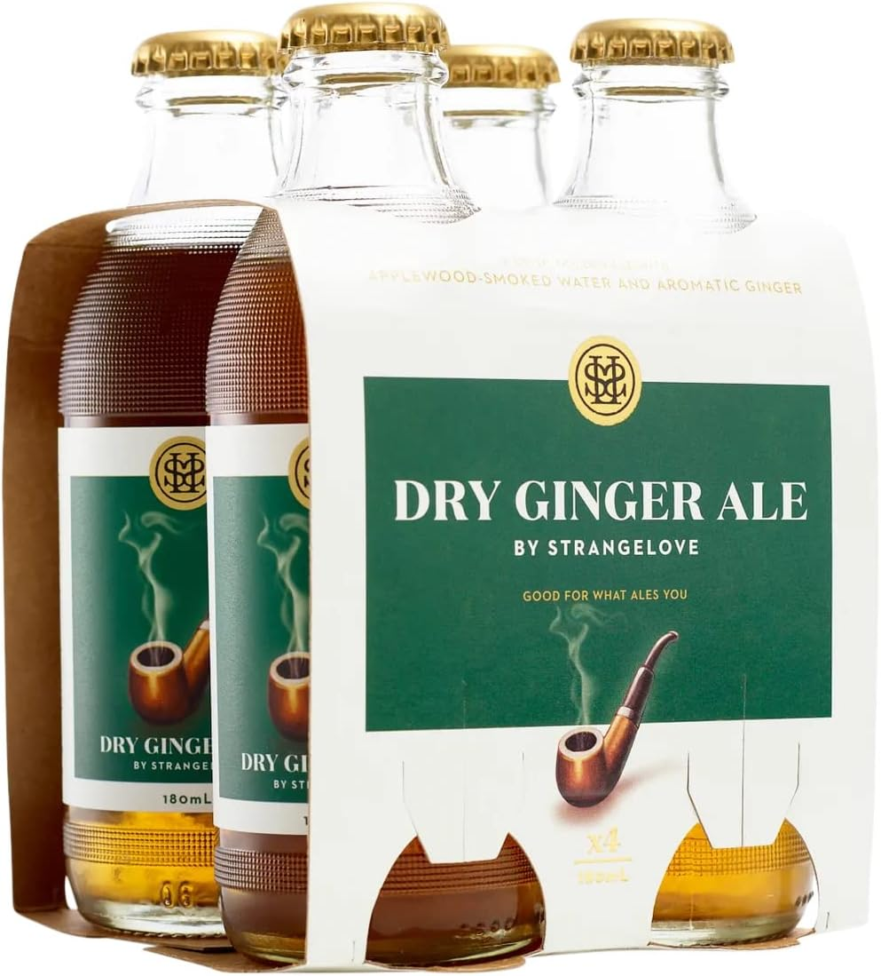 Strangelove Dry Ginger Ale 24 X 180Ml image number 2