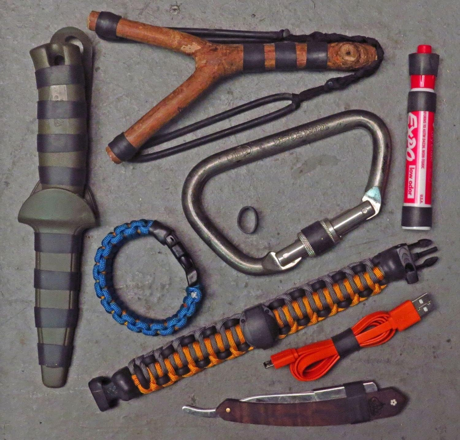 Tactical Rubber Bands Size #82 (2 1/2'' X 1/2''), 50 Pcs Black Thick Small Wide Strong Heavy Duty Rubber Bands Heat Cold UV Resistant for Hunting Hiking Backpacking Camping Survival Kit (50) image number 1