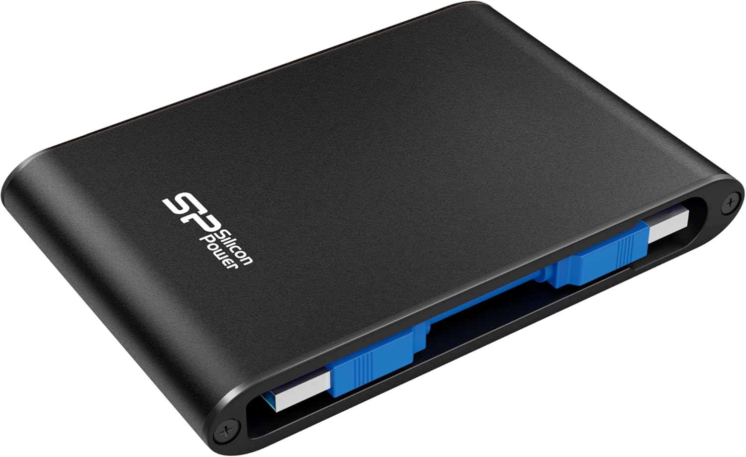 Silicon Power Armor A80 1TB Rugged External Hard Drive, Military-Grade Metal Enclosure Shockproof Water-Resistant USB 3.0 Portable HDD for PC Mac Laptop Computer - Black