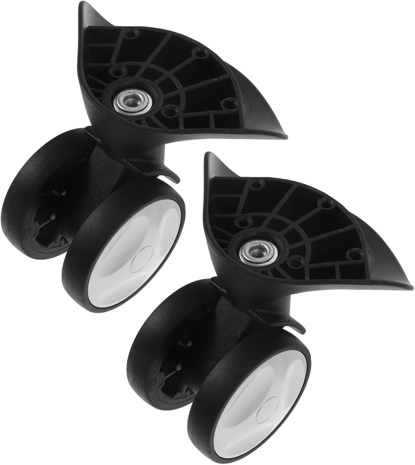 TOGEVAL Replacement Luggage Wheels for Travel Suitcase Luggage Wheel Sturdy Plastic image number 3