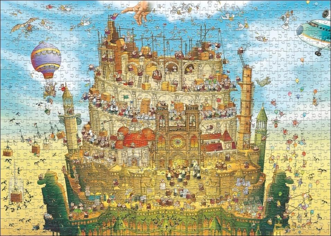 Heye That'S Life High above Jigsaw Puzzle (2000 Pieces) image number 2