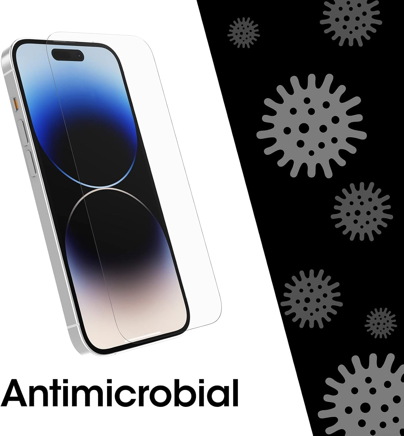 Otterbox Amplify Antimicrobial Privacy Screen Protector for Iphone 14 Pro image number 4