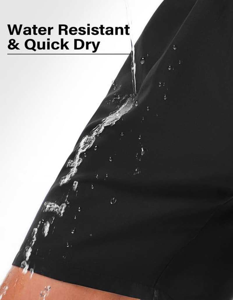 SIMIYA Mens Swim Shorts Swim Trunks Quick Dry Board Shorts Lightweight Swimsuit with Pockets and Mesh Lining image number 1