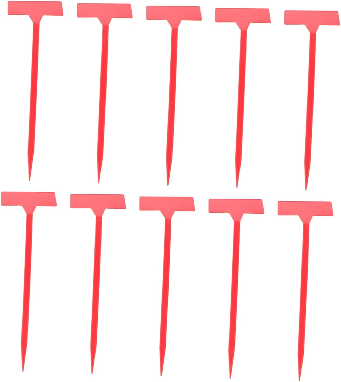 Gogogmee 10Pcs Plant Labels Nursery Garden Tags Markers Garden Insert Tag Re-Usable Plant Labels for Outdoor Product And