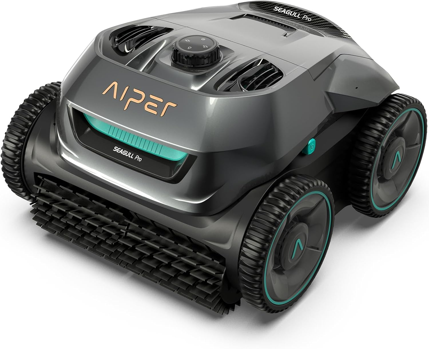 AIPER Cordless Pool Cleaner Robot, 150 Min Lasting Wall & Waterline Cleaning Pool Vacuum Robot with Quad-Motor System and Smart Navigation, Ideal for In-Ground Pools up to 150M&sup2;, ZT6002 image number 4