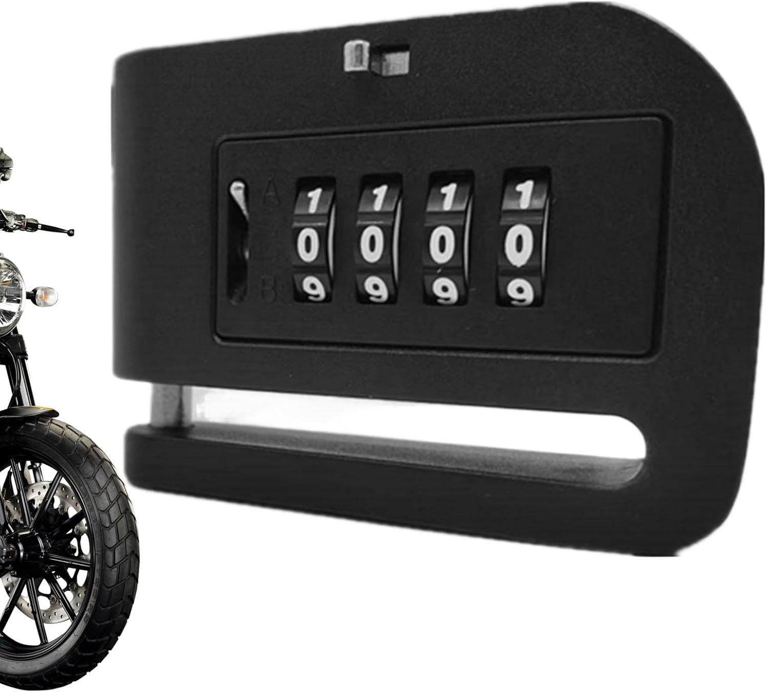 Motorcycle Disc Brake Lock | Anti-Theft Motorcycle Disc Brake Lock,Waterproof Electric Scooter Lock, Anti-Rust Scooter Lock for Travel image number 5