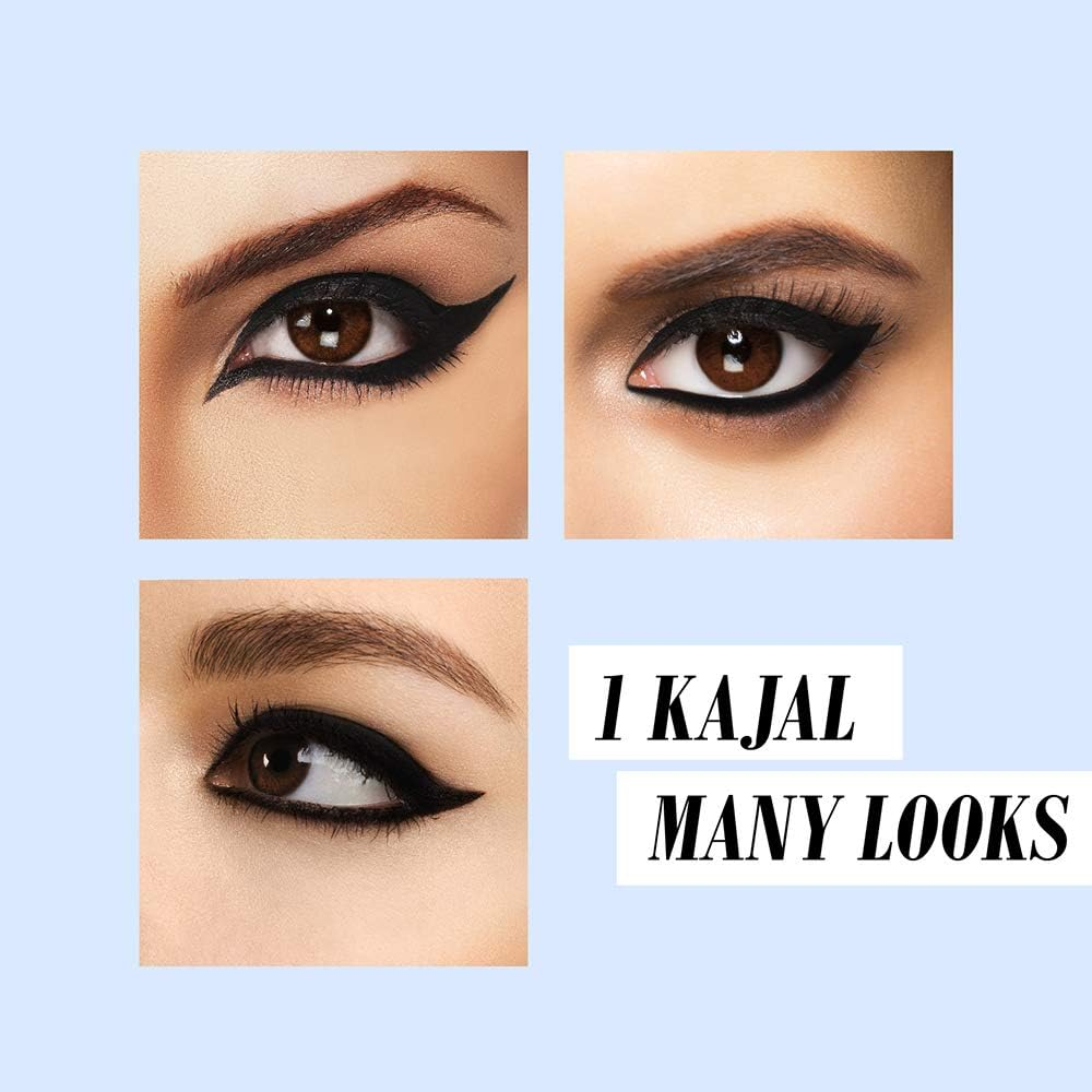 Blue Heaven 2X Intense Kajal, Black Shock - Pack of 2 image number 1