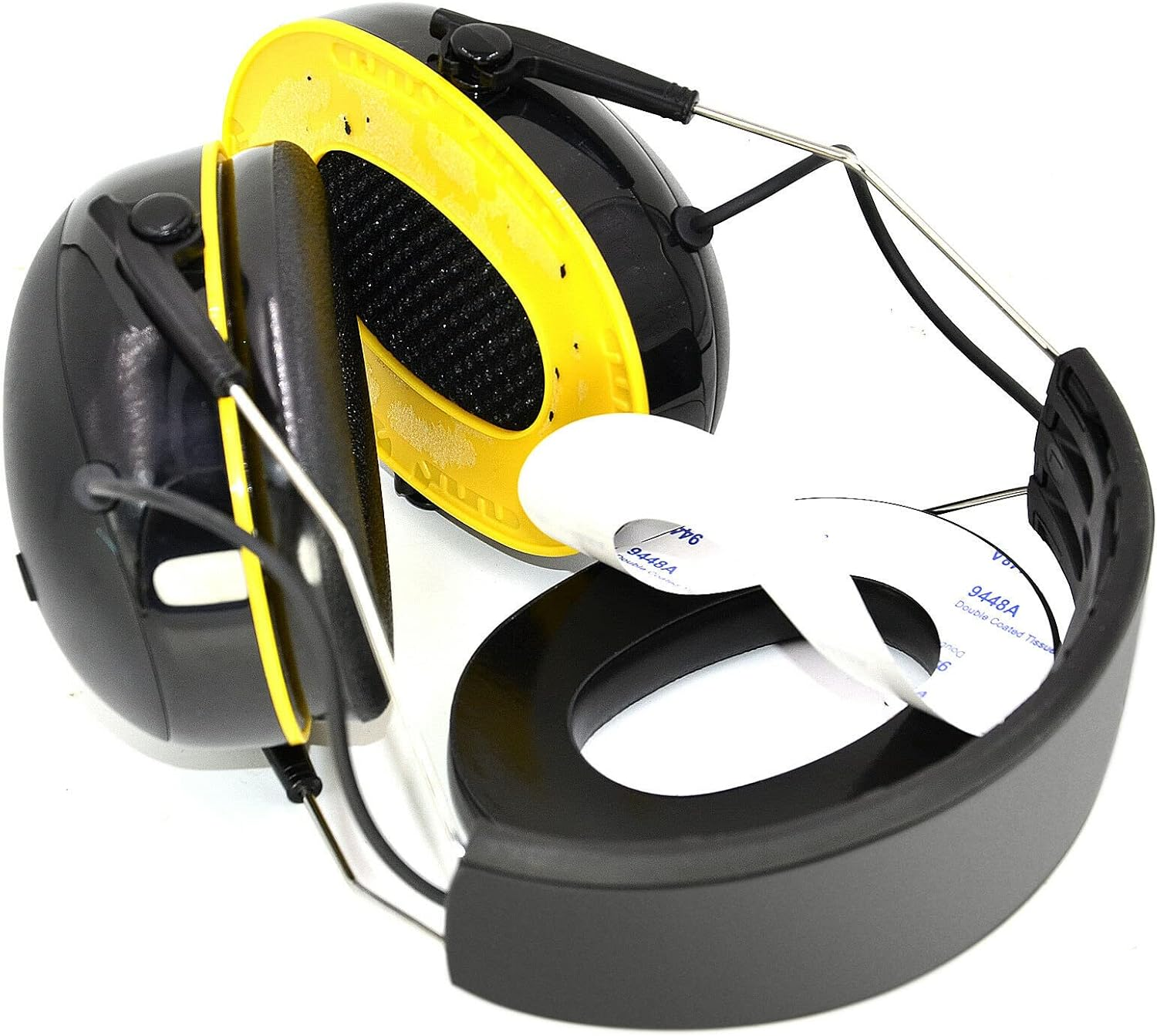 2-Pair Ear Muffs Earpads for 3M Worktunes Connect Headphones, Shooting Ear Protection Foam Ear Cushion Hearing Protector, Noise Cancelling Ear Muffs image number 4