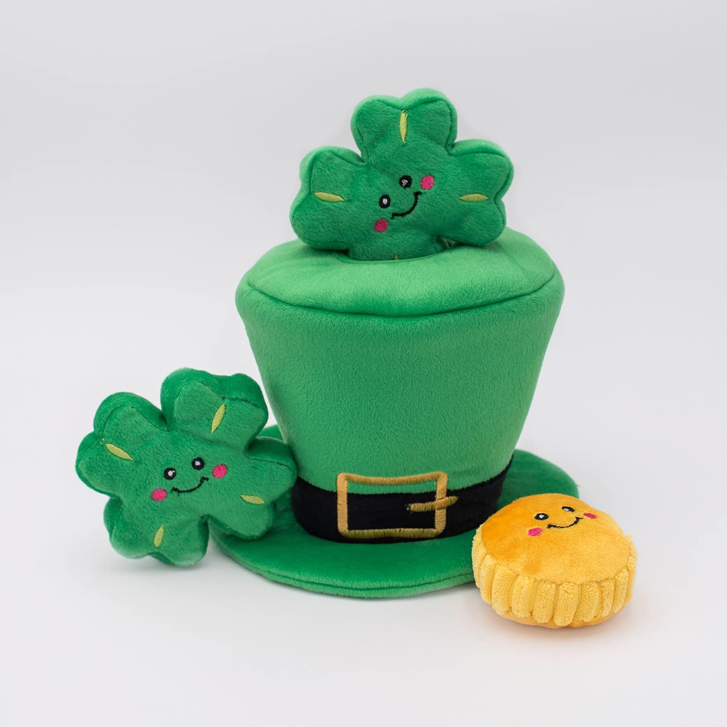 St. Patrick'S Burrow Interactive Dog Toy (Leprechaun Hat) image number 2