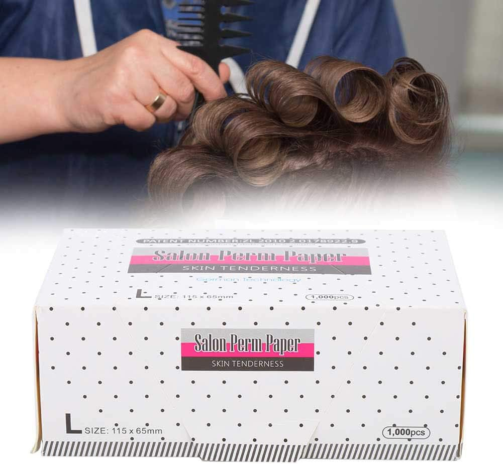 Hair Perm Paper for Barber Shop - Ultra-Thin Mesh Breathable Perming Paper Hairdressing Tool for Salon Styles - Professional Perm for Color Treated, Thin or Delicate Hair image number 2