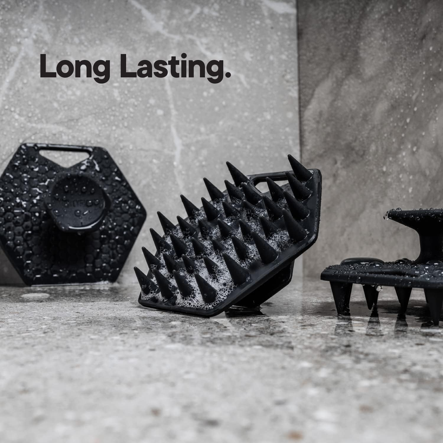 Scalp Massager Shampoo Brush Soft Silicone Scalp Scrubber for Hair Growth Scalp Exfoliator Brush for Dandruff Removal，Shower Hair Brush for Women Men Kids