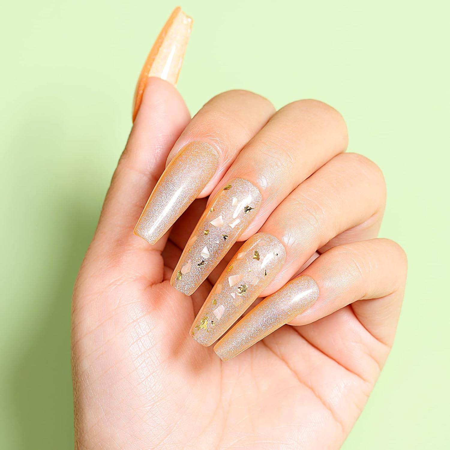 AIMEILI Metallic Gel Nail Polish 12 X 8Ml-Kit Set 27 Cruelty-Free & Vegan