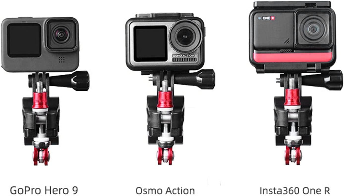 Camera Bike Mount, Bike Handlebar Seatpost Mount Clip, Action Camera Clamp Holder for Gopro 9, Action Cameras, Phones image number 6