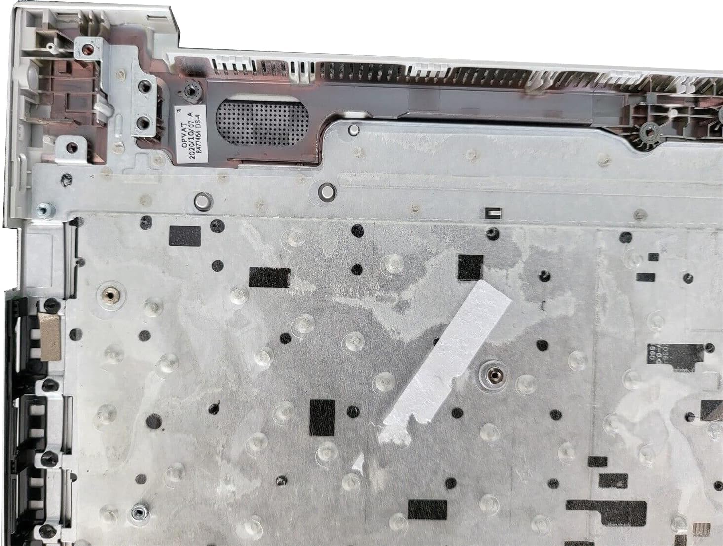 LTPRPTS Replacement Laptop Upper Case Palmrest Backlit Keyboard Assembly Part for HP Probook 450 G6 450 G7 L45090-001 Sliver image number 1