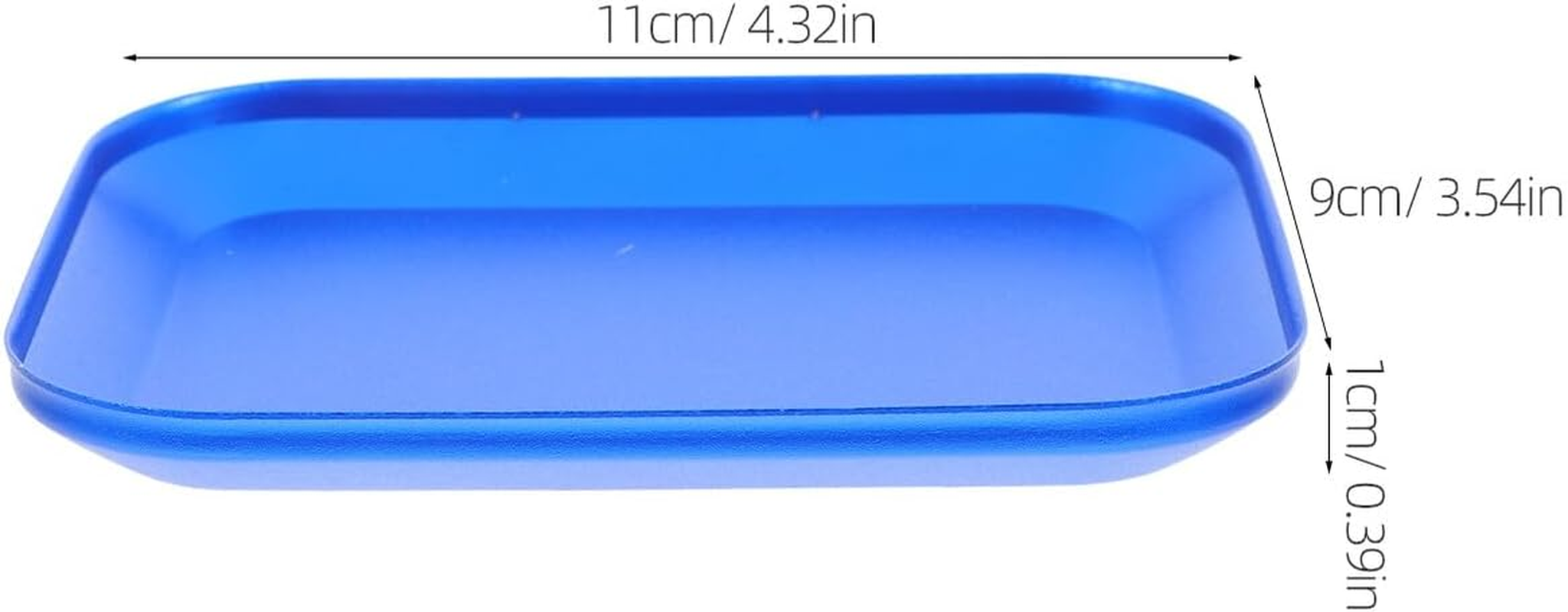 POPETPOP Metal Magnetic Screw Bolts Bowl Tray Navy Blue, Automotive Tools Equipment Parts Holder, Nuts and Bolts Magnetic Tray for Mechanics and Repair Use image number 4