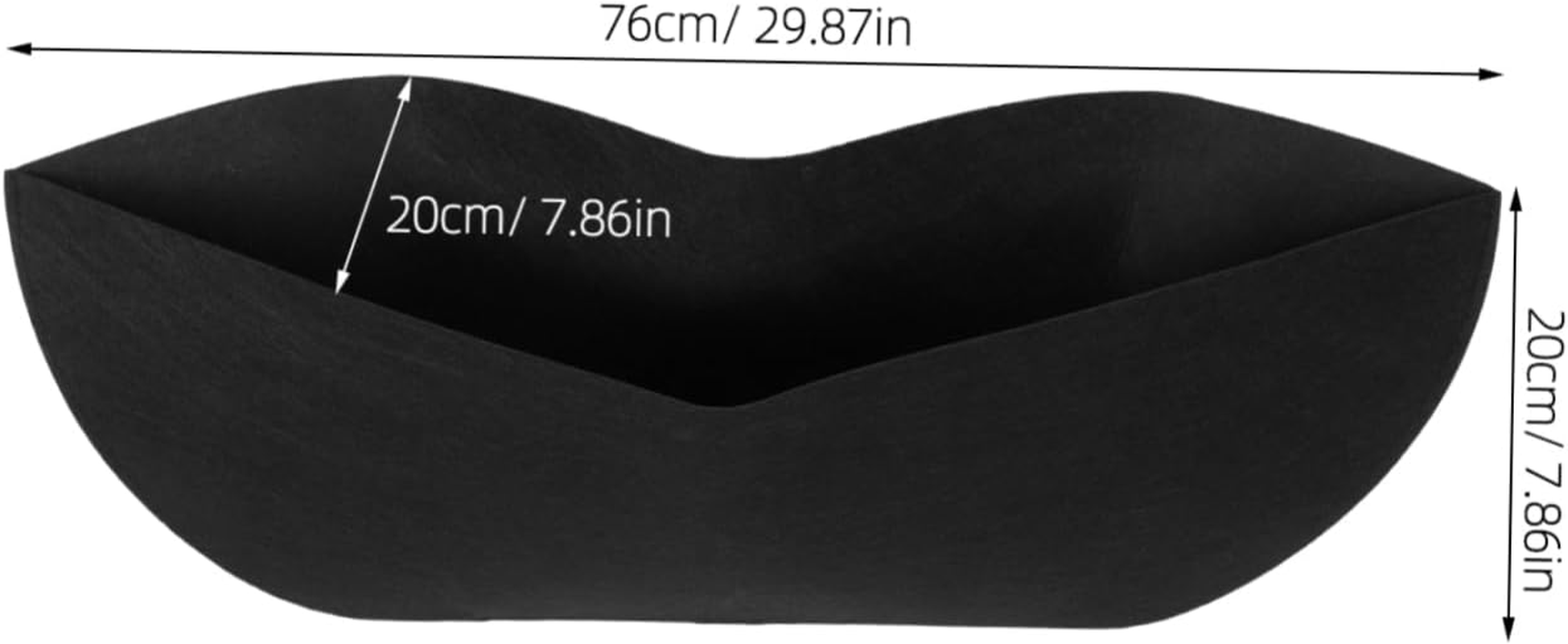 3Pcs Nonwoven Plant Nursery Pots Liner for Balcony Hanging Flower Baskets and Space-Saving Felt Garden Troughs for Convenient Gardening Spaces