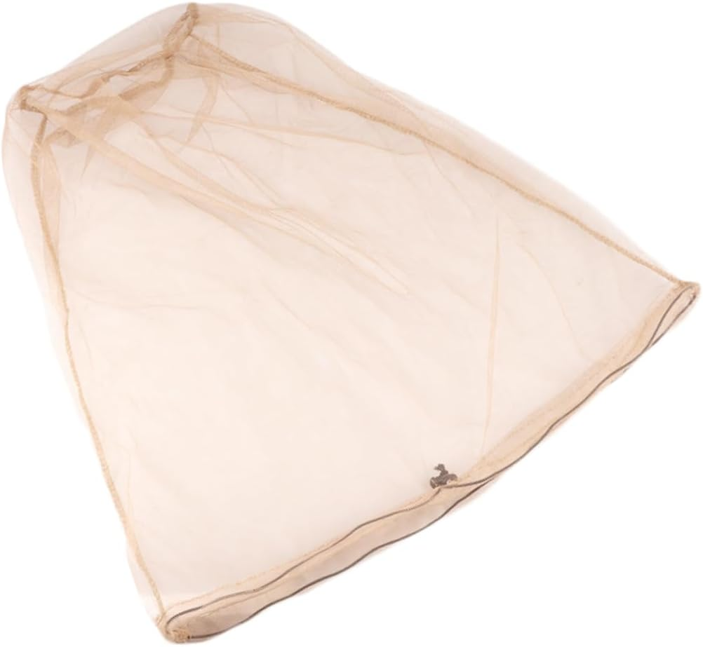 POPETPOP Flexible Outdoor Cap with Mesh Face Protector for Camping Fishing Hiking Blue Bug Net Hat for Insect Protection for Travel and Outdoor Activities