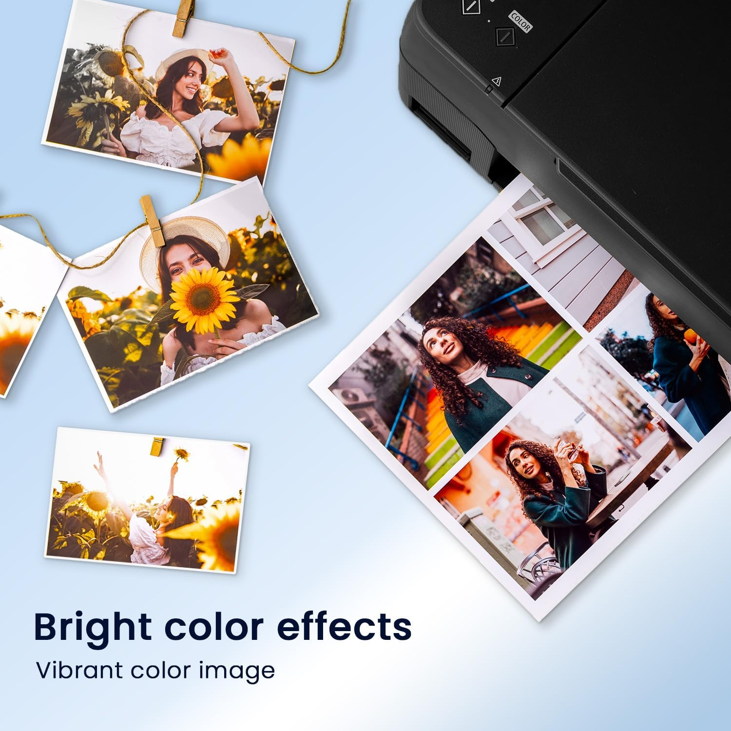 4-Pack High Yield Compatible Ink for Brother LC3319XL LC3319 LC-3319XL Ink Cartridges for Brother MFC J5330DW, J5730DW, J6530DW, J6730DW, J6930DW,1 Black, 1 Cyan, 1 Yellow, 1 Magenta image number 5